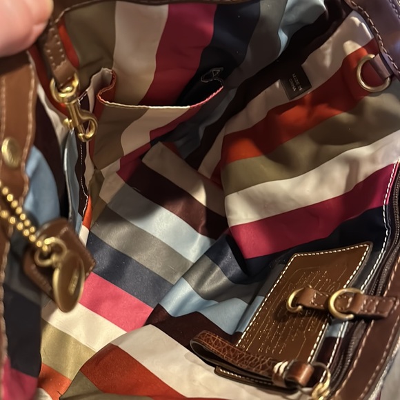 Coach monogram Canvas tote - Picture 4 of 4